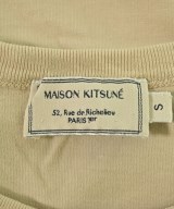 MAISON KITSUNE（メゾンキツネ）Tシャツ・カットソー ベージュ サイズ:S レディース/2200708778074