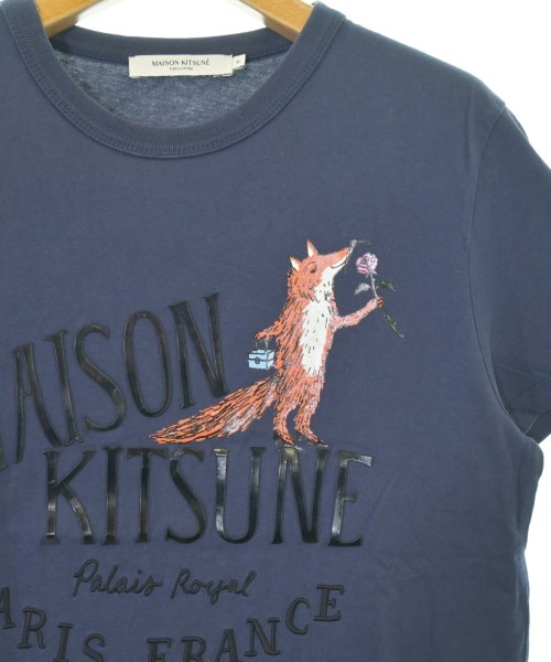 MAISON KITSUNE（メゾンキツネ）Tシャツ・カットソー 紺 サイズ:M レディース/2200709005032