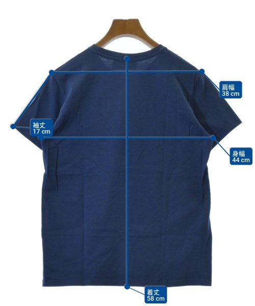 MAISON KITSUNE（メゾンキツネ）Tシャツ・カットソー 青 サイズ:XXS レディース/2200709331025