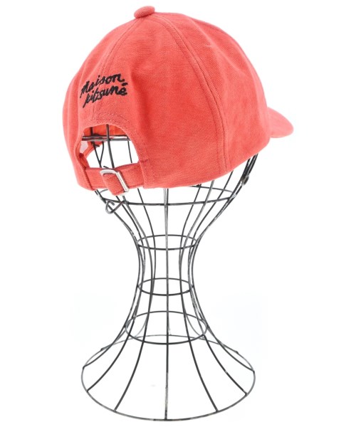 MAISON KITSUNE（メゾンキツネ）キャップ オレンジ サイズ:- レディース/2200709696179