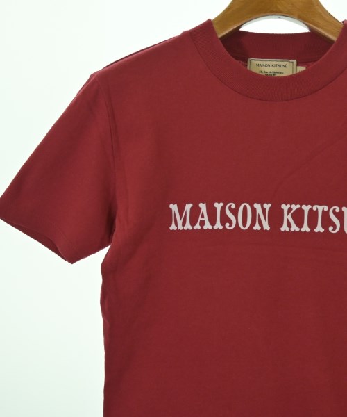 MAISON KITSUNE（メゾンキツネ）Tシャツ・カットソー 赤 サイズ:S レディース/2200705191029