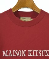 MAISON KITSUNE（メゾンキツネ）Tシャツ・カットソー 赤 サイズ:S レディース/2200705191029