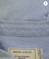 MAISON KITSUNE（メゾンキツネ）カジュアルシャツ 青 サイズ:34(XS位) レディース/2200710332066