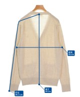 MAISON KITSUNE（メゾンキツネ）カーディガン ベージュ サイズ:M レディース/2200647053294