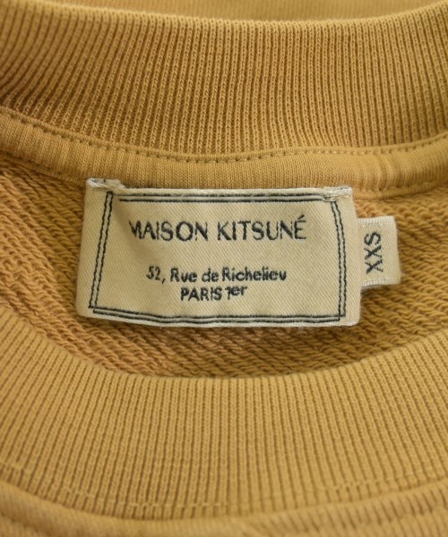 MAISON KITSUNE（メゾンキツネ）スウェット ベージュ サイズ:XXS レディース/2200657518028