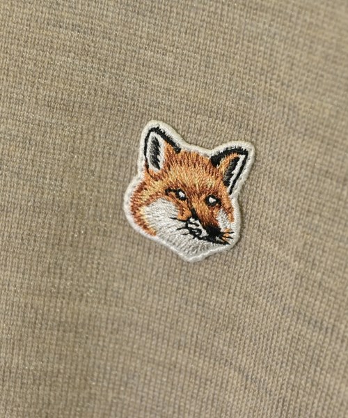 MAISON KITSUNE（メゾンキツネ）カーディガン ベージュ サイズ:L レディース/2200657518035