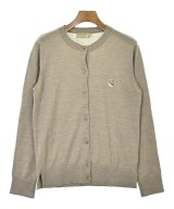 MAISON KITSUNE（メゾンキツネ）カーディガン ベージュ サイズ:L レディース/2200657518035