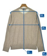 MAISON KITSUNE（メゾンキツネ）カーディガン ベージュ サイズ:L レディース/2200657518035