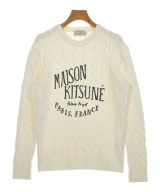 MAISON KITSUNE（メゾンキツネ）ニット・セーター 白 サイズ:L レディース/2200660507071