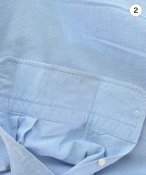 MAISON KITSUNE（メゾンキツネ）カジュアルシャツ 青 サイズ:36(S位) レディース/2200665968259