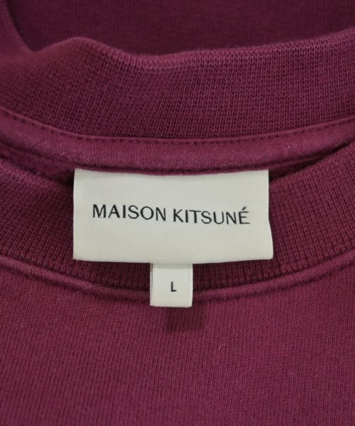 MAISON KITSUNE（メゾンキツネ）スウェット 赤 サイズ:L レディース/2200666034045