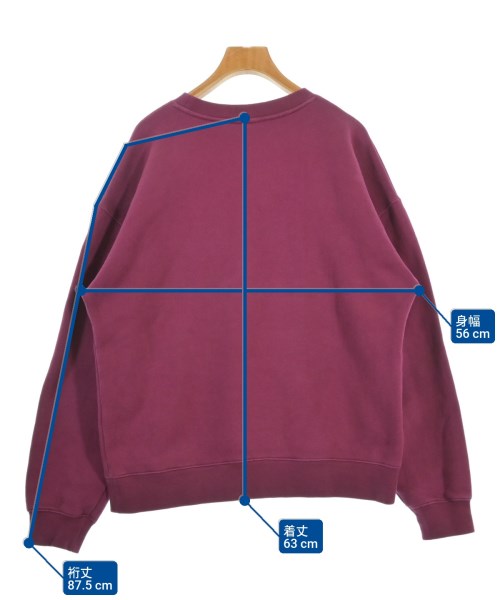 MAISON KITSUNE（メゾンキツネ）スウェット 赤 サイズ:L レディース/2200666034045