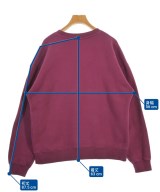 MAISON KITSUNE（メゾンキツネ）スウェット 赤 サイズ:L レディース/2200666034045