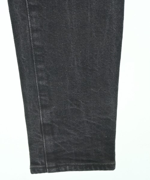 MAISON KITSUNE（メゾンキツネ）デニムパンツ 黒 サイズ:26(M位) レディース/2200659485052