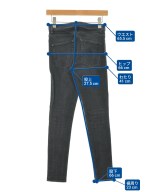 MAISON KITSUNE（メゾンキツネ）デニムパンツ 黒 サイズ:26(M位) レディース/2200659485052