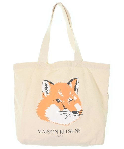 MAISON KITSUNE(メゾンキツネ)トートバッグ 白 サイズ:-/2200667465084