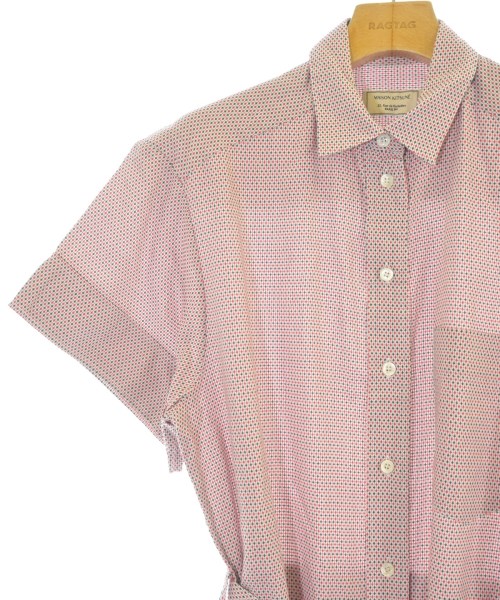 MAISON KITSUNE（メゾンキツネ）シャツワンピース 赤 サイズ:36(S位) レディース/2200662877011