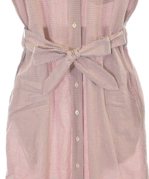 MAISON KITSUNE（メゾンキツネ）シャツワンピース 赤 サイズ:36(S位) レディース/2200662877011