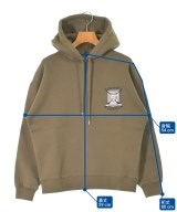 MAISON KITSUNE（メゾンキツネ）パーカー カーキ サイズ:S レディース/2200668501026