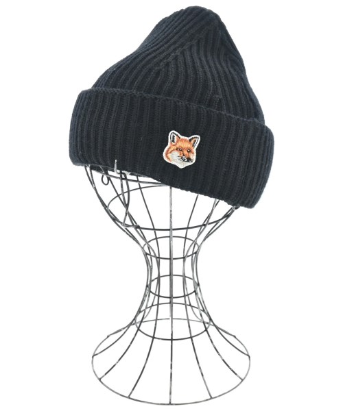 MAISON KITSUNE(メゾンキツネ)ニットキャップ・ビーニー 黒 サイズ:-/2200668837132