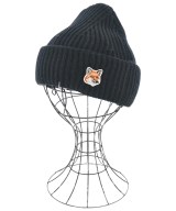 MAISON KITSUNE（メゾンキツネ）ニットキャップ・ビーニー 黒 サイズ:- レディース/2200668837132