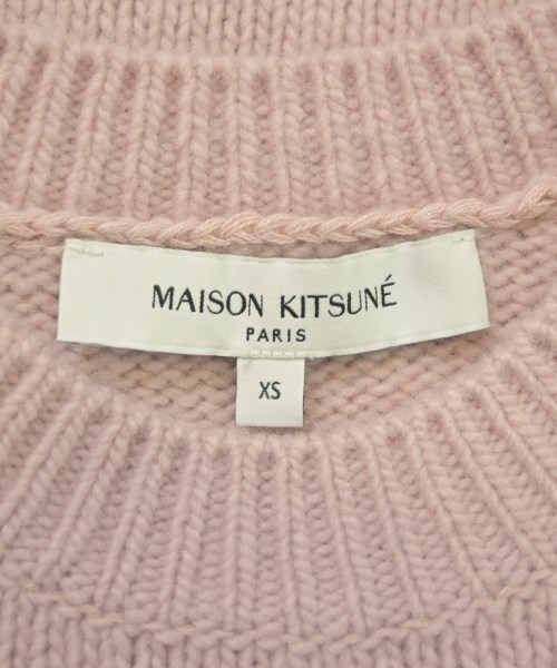 MAISON KITSUNE（メゾンキツネ）ニット・セーター ピンク サイズ:XS レディース/2200667560024