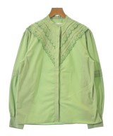 MAISON KITSUNE（メゾンキツネ）カジュアルシャツ 緑 サイズ:36(S位) レディース/2200667560055