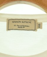 MAISON KITSUNE（メゾンキツネ）Tシャツ・カットソー 白 サイズ:XXS レディース/2200670056057