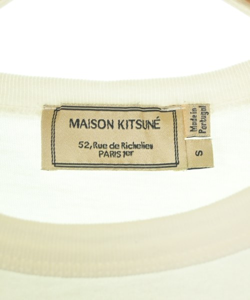MAISON KITSUNE（メゾンキツネ）Tシャツ・カットソー 白 サイズ:S レディース/2200670056064