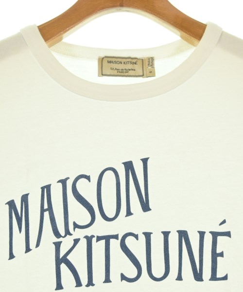 MAISON KITSUNE（メゾンキツネ）Tシャツ・カットソー 白 サイズ:S レディース/2200670056064