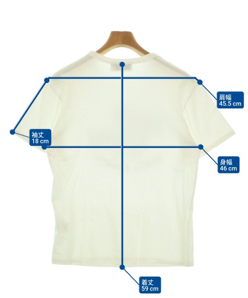 MAISON KITSUNE（メゾンキツネ）Tシャツ・カットソー 白 サイズ:S レディース/2200670056064