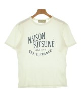 MAISON KITSUNE（メゾンキツネ）Tシャツ・カットソー 白 サイズ:S レディース/2200670056064
