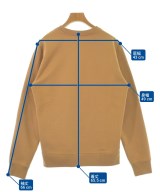 MAISON KITSUNE（メゾンキツネ）スウェット 茶 サイズ:S レディース/2200729309011