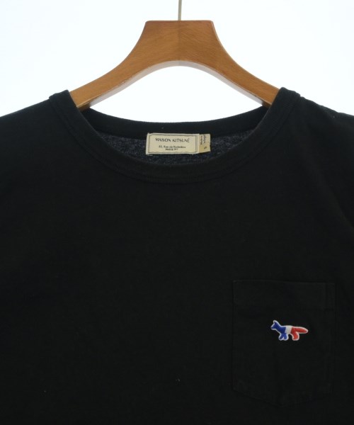 MAISON KITSUNE（メゾンキツネ）Tシャツ・カットソー 黒 サイズ:S レディース/2200729881029