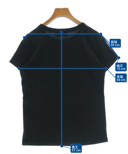 MAISON KITSUNE（メゾンキツネ）Tシャツ・カットソー 黒 サイズ:S レディース/2200729881029