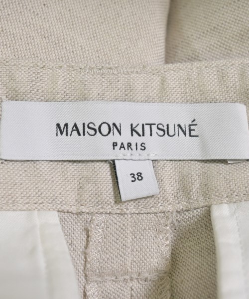 MAISON KITSUNE（メゾンキツネ）ショートパンツ ベージュ サイズ:38(M位) レディース/2200730357124