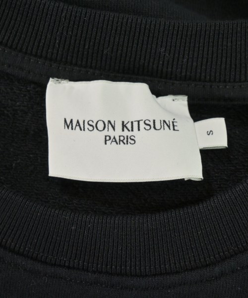 MAISON KITSUNE（メゾンキツネ）スウェット 黒 サイズ:S レディース/2200731355068
