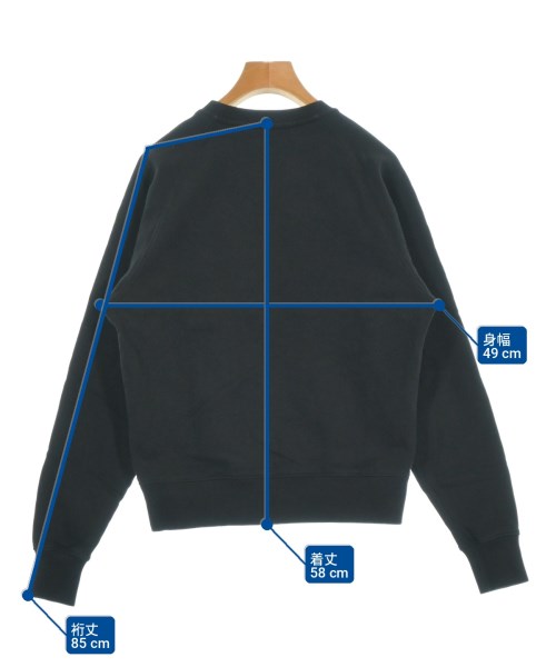 MAISON KITSUNE（メゾンキツネ）スウェット 黒 サイズ:S レディース/2200731355068