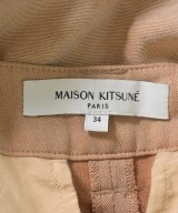 MAISON KITSUNE（メゾンキツネ）スラックス ベージュ サイズ:34(XS位) レディース/2200736209021
