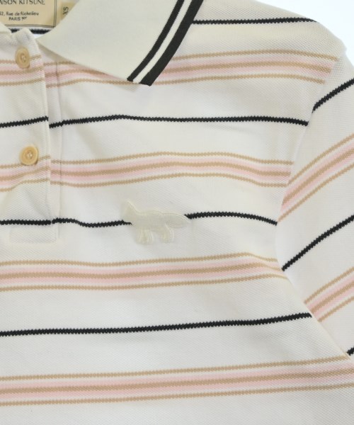 MAISON KITSUNE（メゾンキツネ）ポロシャツ 白 サイズ:XS レディース/2200720909012