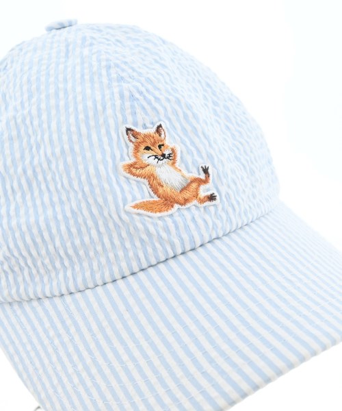 MAISON KITSUNE（メゾンキツネ）キャップ 青 サイズ:- レディース/2200716177098