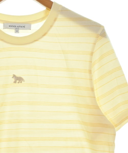 MAISON KITSUNE（メゾンキツネ）Tシャツ・カットソー 黄 サイズ:M レディース/2200719027048