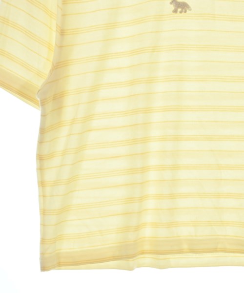 MAISON KITSUNE（メゾンキツネ）Tシャツ・カットソー 黄 サイズ:M レディース/2200719027048