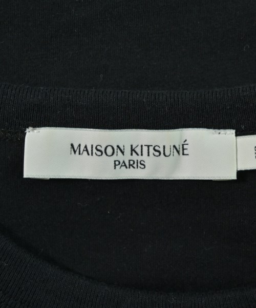 MAISON KITSUNE（メゾンキツネ）Tシャツ・カットソー 黒 サイズ:XS レディース/2200718118068