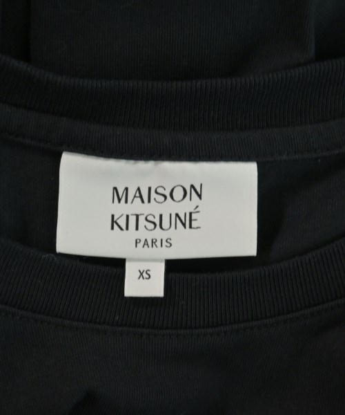 MAISON KITSUNE（メゾンキツネ）Tシャツ・カットソー 黒 サイズ:XS レディース/2200725692025
