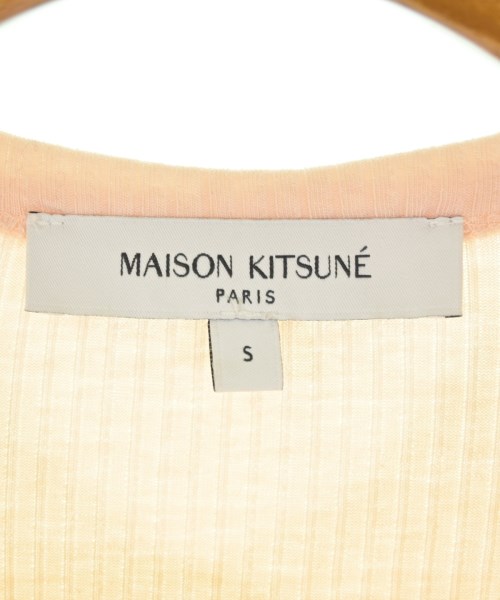 MAISON KITSUNE（メゾンキツネ）Tシャツ・カットソー ピンク サイズ:S レディース/2200724904044