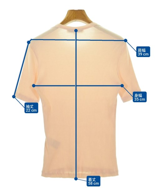 MAISON KITSUNE（メゾンキツネ）Tシャツ・カットソー ピンク サイズ:S レディース/2200724904044