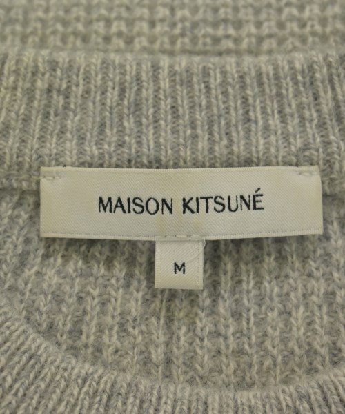 MAISON KITSUNE（メゾンキツネ）ニット・セーター グレー サイズ:M レディース/2200727287038