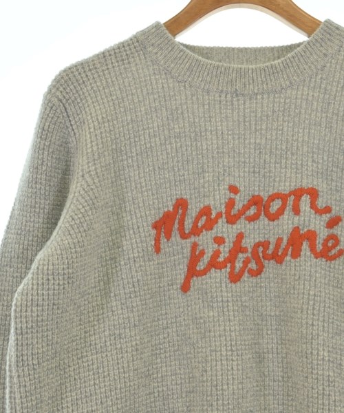 MAISON KITSUNE（メゾンキツネ）ニット・セーター グレー サイズ:M レディース/2200727287038