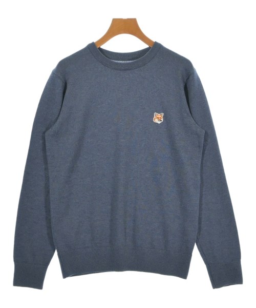 MAISON KITSUNE(メゾンキツネ)ニット・セーター 紺 サイズ:-(L位)/2200682287074
